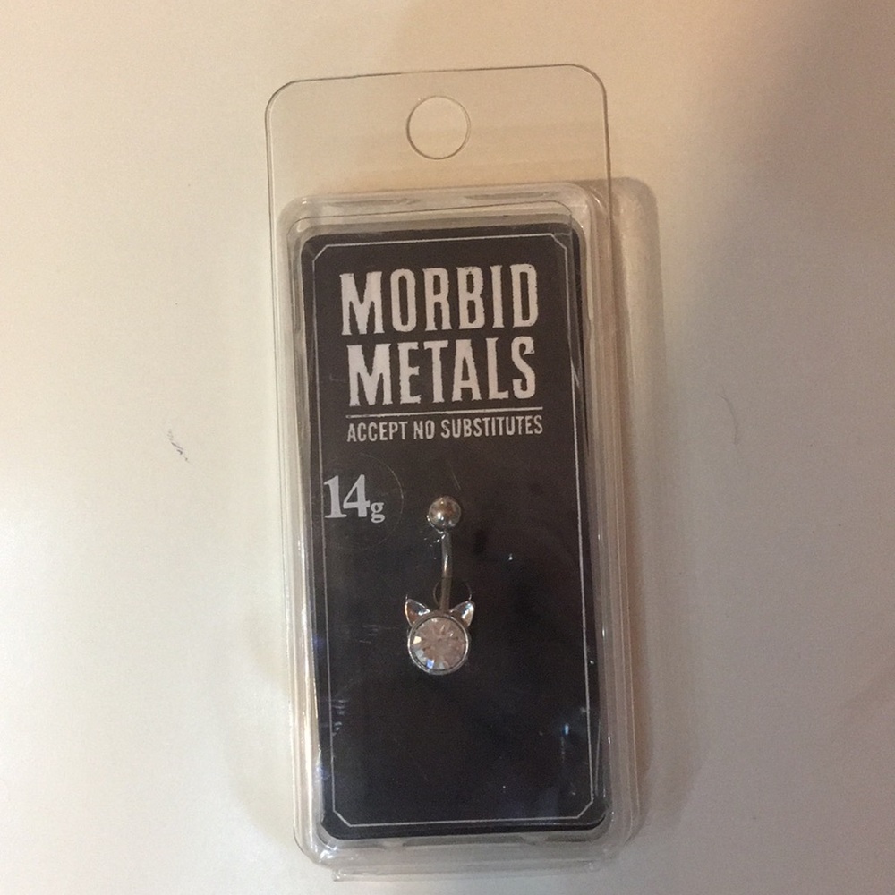 Morbid Metals navel piercing